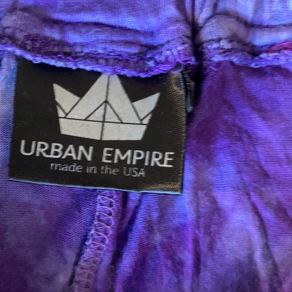Urban Empire purple Tye dye Haram pants - Picture 2 of 5